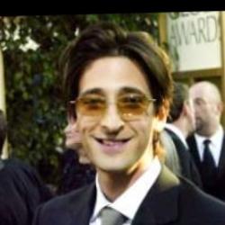 Deep funneled image of Adrien Brody