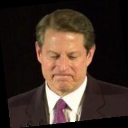 Deep funneled image of Al Gore