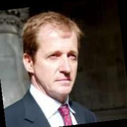 Deep funneled image of Alastair Campbell