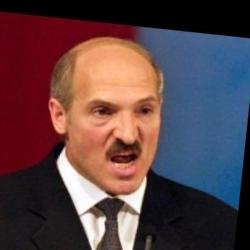 Deep funneled image of Alexander Lukashenko