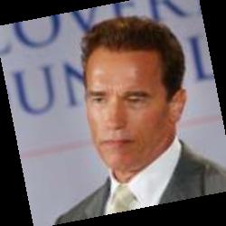 Deep funneled image of Arnold Schwarzenegger