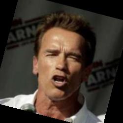 Deep funneled image of Arnold Schwarzenegger