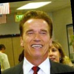 Deep funneled image of Arnold Schwarzenegger