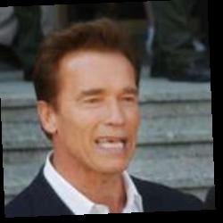 Deep funneled image of Arnold Schwarzenegger