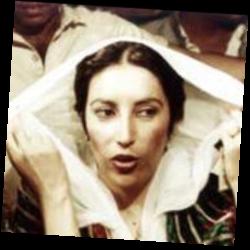 Deep funneled image of Benazir Bhutto