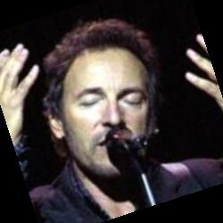 Deep funneled image of Bruce Springsteen