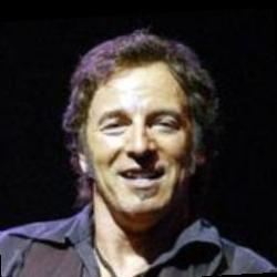 Deep funneled image of Bruce Springsteen