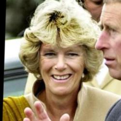 Deep funneled image of Camilla Parker Bowles