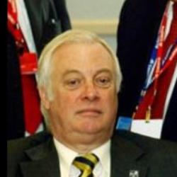 Deep funneled image of Christopher Patten