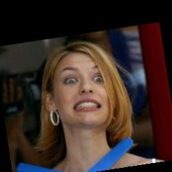 Deep funneled image of Claire Danes
