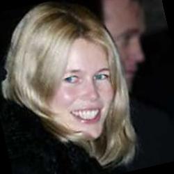 Deep funneled image of Claudia Schiffer
