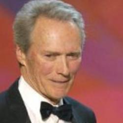 Deep funneled image of Clint Eastwood
