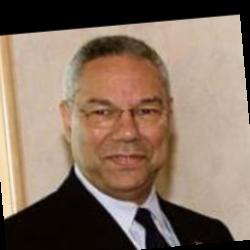 Deep funneled image of Colin Powell