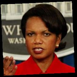 Deep funneled image of Condoleezza Rice