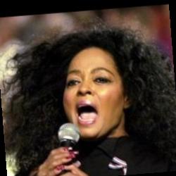 Deep funneled image of Diana Ross
