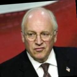 Deep funneled image of Dick Cheney