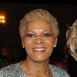 Deep funneled image of Dionne Warwick