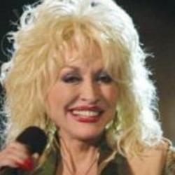 Deep funneled image of Dolly Parton