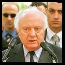 Deep funneled image of Eduard Shevardnadze