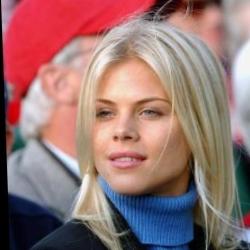 Deep funneled image of Elin Nordegren