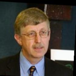 Deep funneled image of Francis Collins