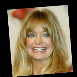 Deep funneled image of Goldie Hawn