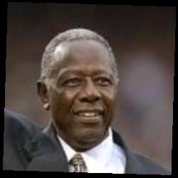 Deep funneled image of Hank Aaron