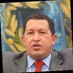 Deep funneled image of Hugo Chavez