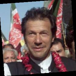 Deep funneled image of Imran Khan