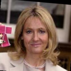 Deep funneled image of JK Rowling
