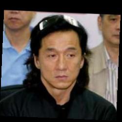 Deep funneled image of Jackie Chan