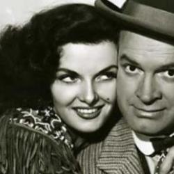 Deep funneled image of Jane Russell