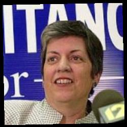 Deep funneled image of Janet Napolitano