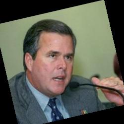 Deep funneled image of Jeb Bush