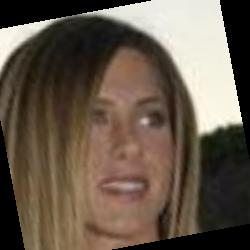 Deep funneled image of Jennifer Aniston