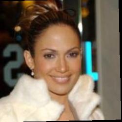 Deep funneled image of Jennifer Lopez
