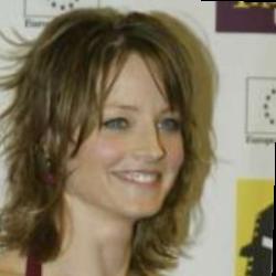Deep funneled image of Jodie Foster