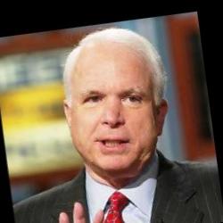 Deep funneled image of John McCain