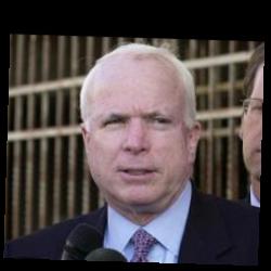 Deep funneled image of John McCain