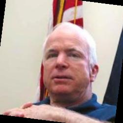 Deep funneled image of John McCain