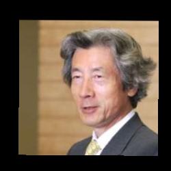 Deep funneled image of Junichiro Koizumi