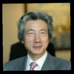 Deep funneled image of Junichiro Koizumi