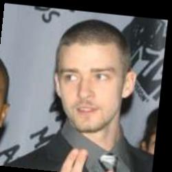 Deep funneled image of Justin Timberlake