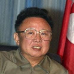 Deep funneled image of Kim Jong-Il