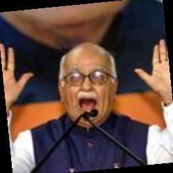 Deep funneled image of LK Advani