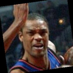 Deep funneled image of Latrell Sprewell