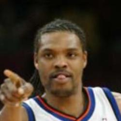 Deep funneled image of Latrell Sprewell