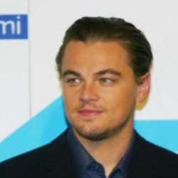 Deep funneled image of Leonardo DiCaprio