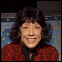 Deep funneled image of Lily Tomlin