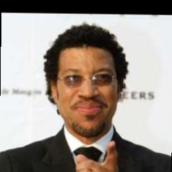 Deep funneled image of Lionel Richie